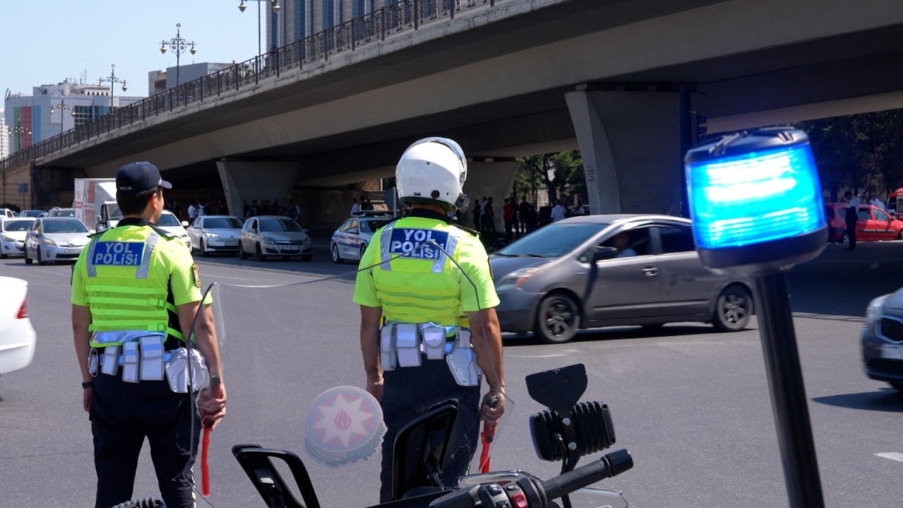 İkitəkərli nəqliyyat sürücüləri ilə söhbət aparıldı - VİDEO (FOTOLAR)